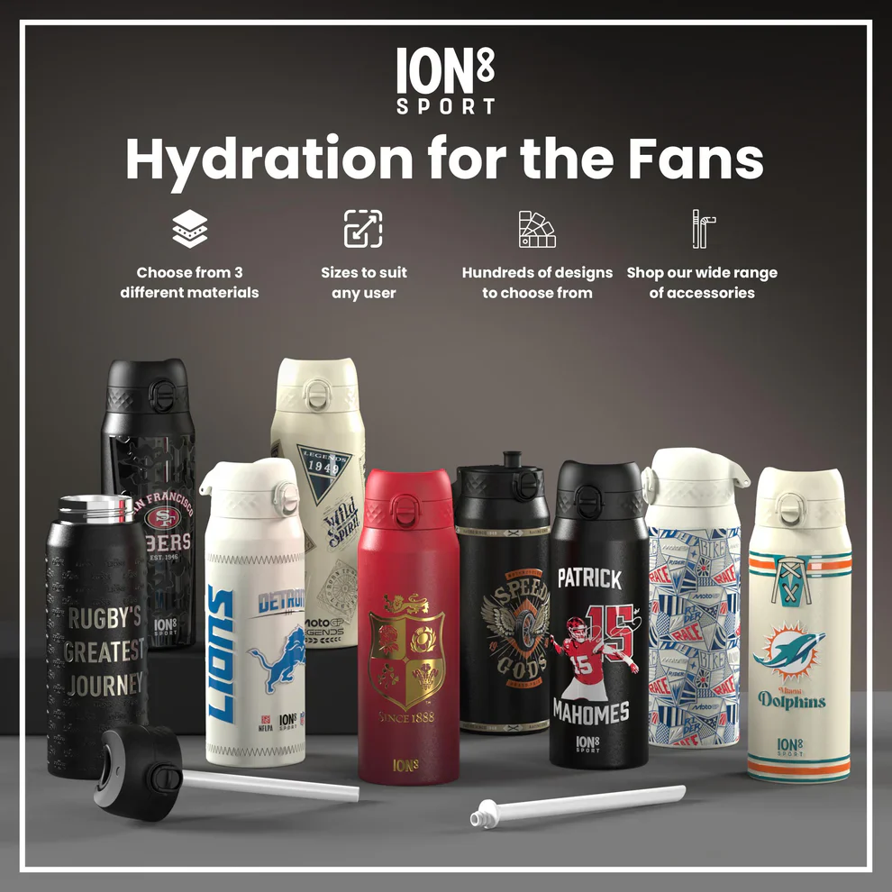 NFL x ION8 - Sauce Gardner Insulated Water Bottle - 750ml - Image 7